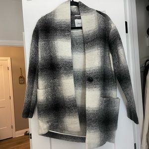 Aritzia off-duty plaid jacket